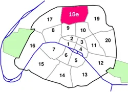 epaviste autours de Paris 18e Arrondissement (75018)